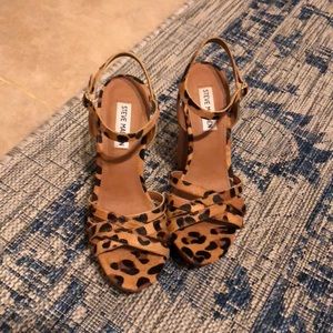 Leopard heels